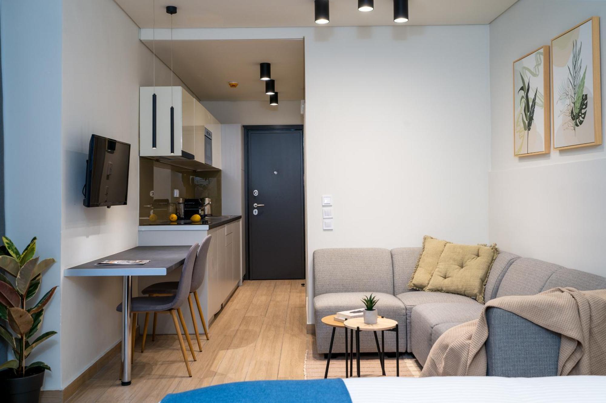 Classy 103 Studio Apartment In The Heart Of Athens Luaran gambar